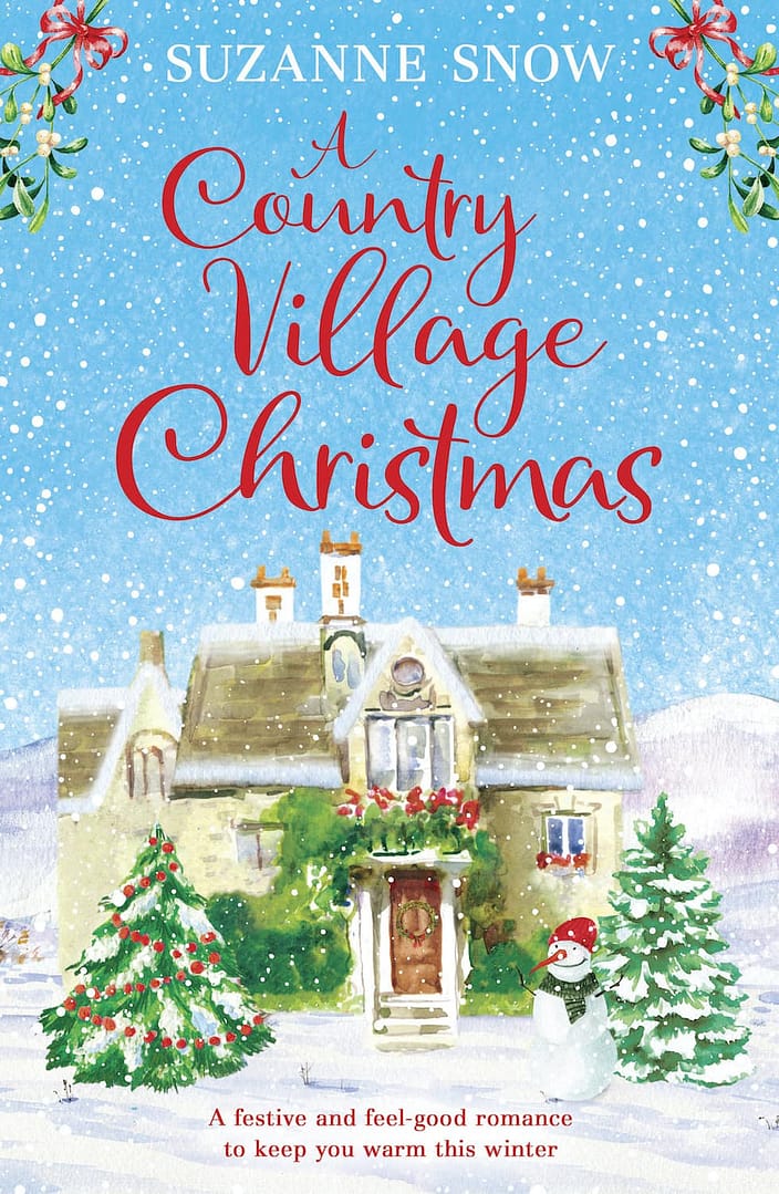 A Country Village Christmas Cover, suzanne snow